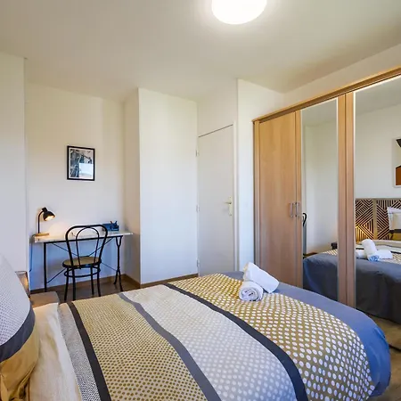 Beausejour - Maison Calme, Terrasse Et Jardin, Proche Parc Aquatique بيت للعطل